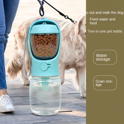 Portable Pet Water Bottle and Food Container