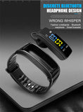 Bluetooth Blood Pressure/Heart Rate Monitor Watch and Headphone