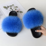 Women's Summer Fluffy Slides