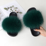 Women's Summer Fluffy Slides