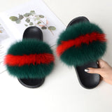 Women's Summer Fluffy Slides