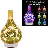 3D Glass Vase ultrasonic Diffuser