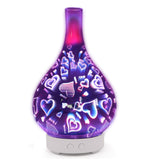 3D Glass Vase ultrasonic Diffuser